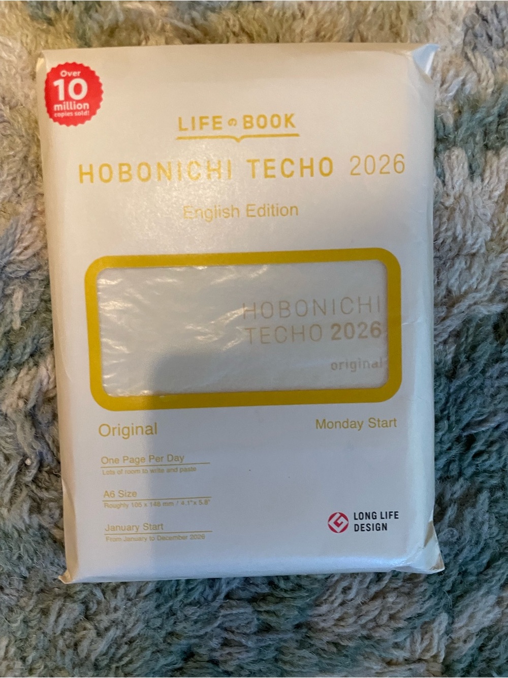 Hobonichi Techo 2026 Planner - English Edition A6 ORIGINAL